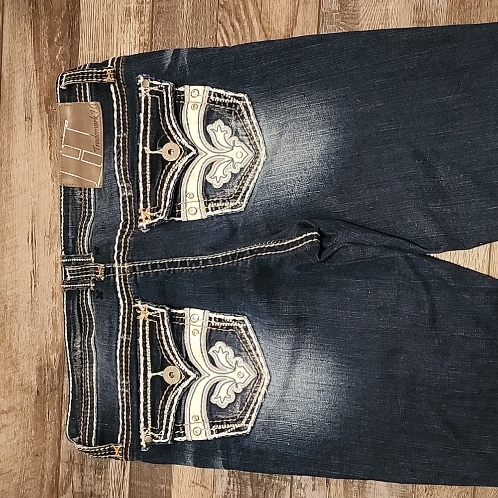 Wm Trademark H jeans​​ size 11/12 W x 33" L - Picture 6 of 8